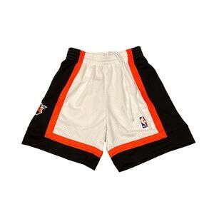 Mitchell & Ness Authentic New York Knicks white Swingman NBA Shorts S NWOT